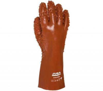 Imagen del producto GUANTE PVC ROJO GRANULADO 235CRBI T-9/L