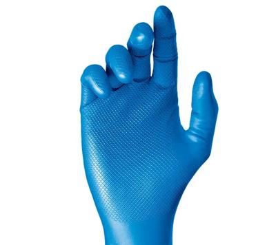 Imagen del producto GUANTE(50) NITRILO 580BL GRIPPAZ AZUL