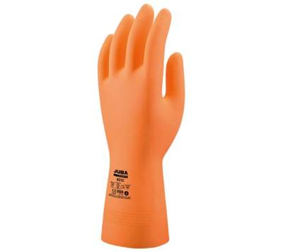 Imagen del producto GUANTE LATEX FLOCADO 621C NARANJA