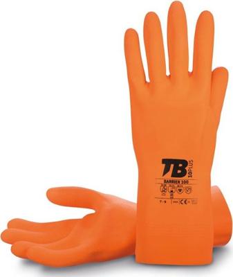 Imagen del producto GUANTE 9005X LATEX NARANJA (BARRIER 100)