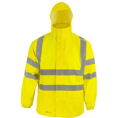 Imagen del producto CHAQUETA AV IMPERMEABLE POL/PU RJG AMARILLO