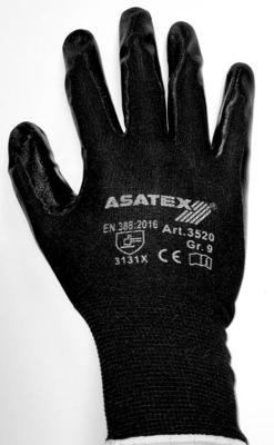 Imagen del producto GUANTE 3520 NITRILO NEGRO