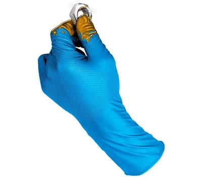 Imagen del producto GUANTE(50) NITRILO 590BL GRIPPAZ AZUL