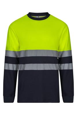 Imagen del producto CAMISETA ML ALGODON BICOLOR 305615