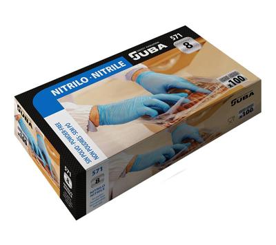 Imagen del producto GUANTE (100) 571 NITRILO DESECHABLE SP