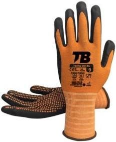 Imagen del producto GUANTE NITRILO 715Na DOTAC NARANJA