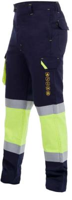 Imagen del producto PANTALON STRIP FR AV IGNIFUGO AMARILLO/MARINO