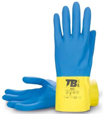 Imagen del producto GUANTE LATEX FLOCADO 9007