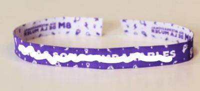 Imagen del producto PULSERA BROCH 6973 MORADO CON SUBLIMACION