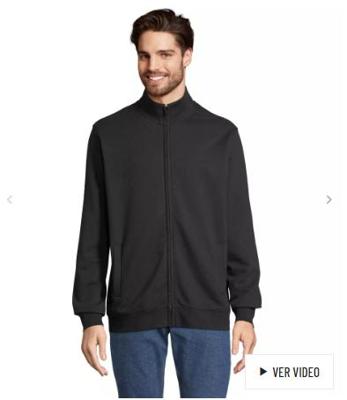 Imagen del producto SUDADERA CON CREMALLERA COOPER NEGRO
