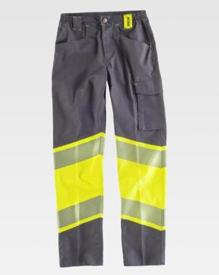 Imagen del producto PANTALON AV C2718 GRIS/AMARILLO