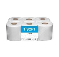 Imagen del producto BOBINA (6 UD) SECAMANOS 2CAPAS TISOFT BASIC