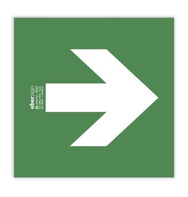 Imagen del producto SEÑAL FLECHA PVC 210X210MM CLASE B