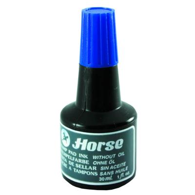 Imagen del producto TINTA PARA TAMPONES AZUL 28ML HORSE