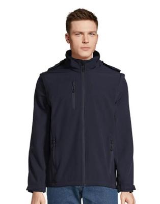 Imagen del producto CHAQUETA SOFTSHELL FALCON 3 EN 1 03995 AZUL PROFUNDO