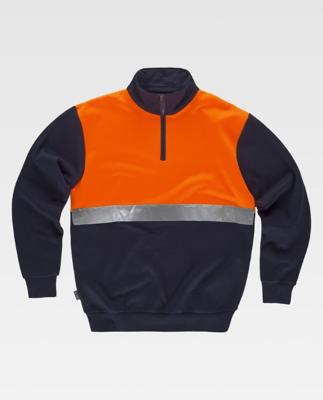 Imagen del producto SUDADERA C9841 COMBI MEDIA CREM.