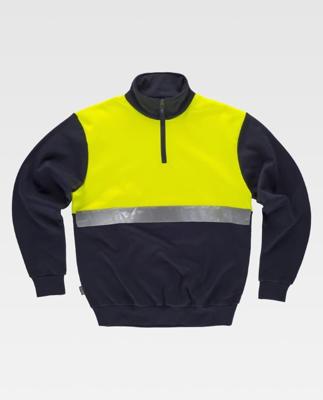 Imagen del producto SUDADERA C9841 COMBI MEDIA CREM.
