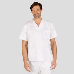 Imagen del producto BLUSA UNISEX PICO SARGA 601000 BLANCO