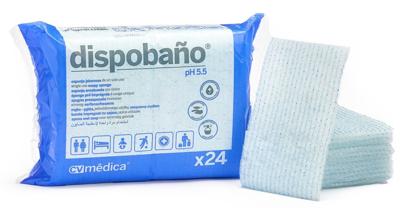 Imagen del producto PACK 24 ESPONJA JABONOSA FIBRA 12X20 DISPOBAÑO
