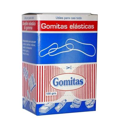 Imagen del producto CAJITA 100GR GOMAS ELASTICAS 16CM