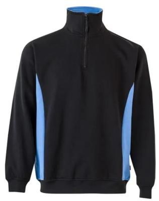 Imagen del producto SUDADERA BICOLOR MEDIA CREMALLERA 105704