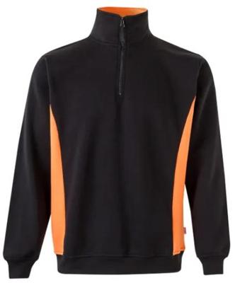 Imagen del producto SUDADERA BICOLOR MEDIA CREMALLERA 105704