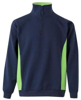 Imagen del producto SUDADERA BICOLOR MEDIA CREMALLERA 105704
