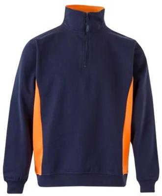 Imagen del producto SUDADERA BICOLOR MEDIA CREMALLERA 105704