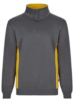 Imagen del producto SUDADERA BICOLOR MEDIA CREMALLERA 105704