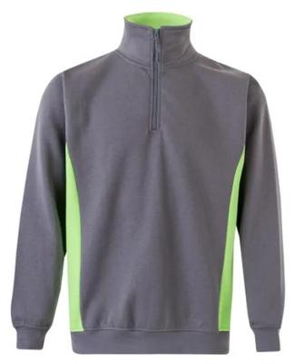 Imagen del producto SUDADERA BICOLOR MEDIA CREMALLERA 105704