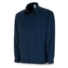 Imagen del producto CAMISA 388CZMLAM ALGODON ML MARINO