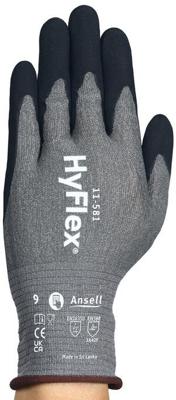Imagen del producto GUANTES ANSELL HYFLEX 11-581 NITRILO CORTE F