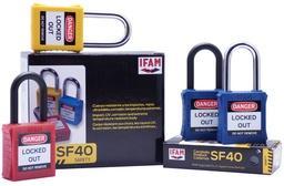 Imagen del producto CANDADO LOTO SF40PN 044720 ROJO
