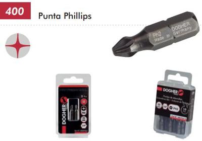 Imagen del producto PUNTA (2 UDS) ATORNILLAR PH2 25MM 400-PH2-2