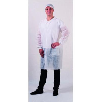 Imagen del producto BATA PP BLANCA 30452-90 VELCRO S/BOLS.