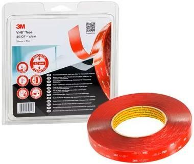 Imagen del producto CINTA DOBLE CARA 3M 4910F 19MMX11MX1MM