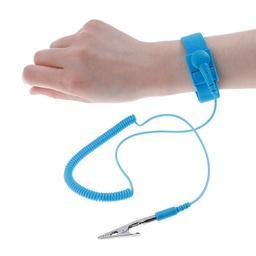 Imagen del producto MUÑEQUERA ESD AJUSTABLE C/CABLE MUN-10000