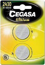 Imagen del producto BLISTER 2 PILAS BOTON CR2430 3V LITIO CEGASA 324345