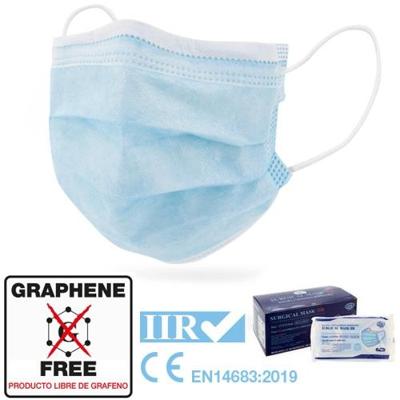 Imagen del producto PACK10 MASCARILLA QUIRURGICA IIR CV-25-1-AZ AZUL