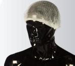 Imagen del producto GORRO(100) CUBRECABEZA CA ACORDEON PP BLANCO