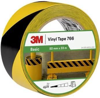 Imagen del producto CINTA ADHESIVA 3M 766 NEG/AMA 50MMX33MTS