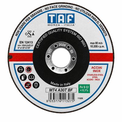 Imagen del producto DISCO CORTE 125X3,2 MT4 A30T