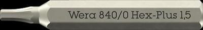Imagen del producto PUNTA WERA MICRO HEX-PLUS 840/0 1.3X30MM