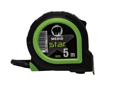 Imagen del producto FLEXOMETRO STAR BIMATERIAL B519 5 MTRS X 19 MM