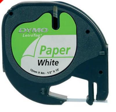 Imagen del producto CINTA DYMO TAG PAPEL BLANCO DYR-91200