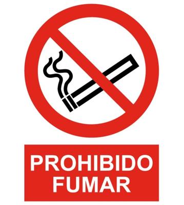 Imagen del producto SEÑAL ISOP21A3P PROHIBIDO FUMAR PVC A3