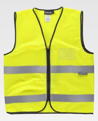 Imagen del producto CHALECO AV CREMALLERA C3610B AMARILLO AV