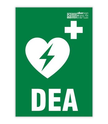 Imagen del producto SEÑAL PVC A4 DEA CLASE B 0.7mm EV185A4LN