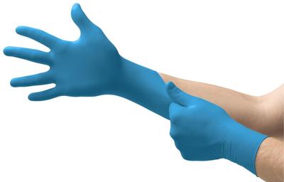 Imagen del producto GUANTE (100) ANSELL 92-670 TOUCHNTUFF NITRILO AZUL