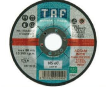 Imagen del producto DISCO DESBASTE ACERO INOX BIS60 A30P 230X6,5